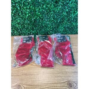 New Bundle  3 Red  Umbro Football Socks  Umbro Soccer Youth Club Socks Size 2.5